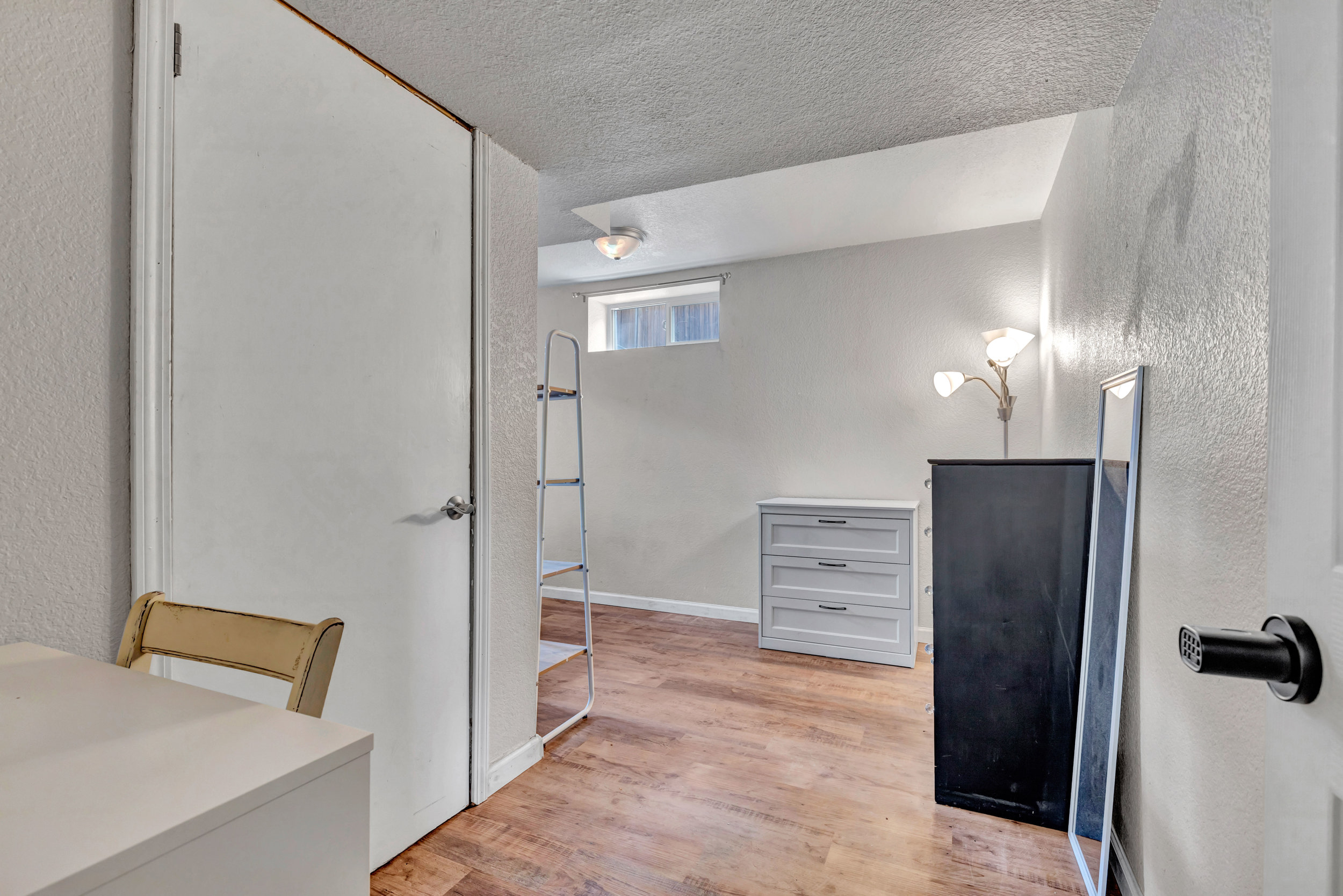Lower-level bedroom